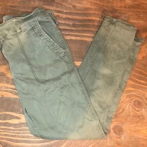 Loft Stretch Cargo skinny khaki